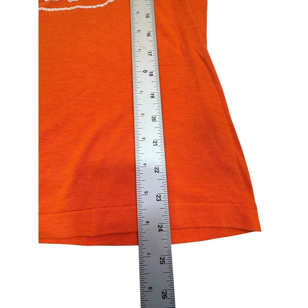 Vintage CHAMPION Denver Broncos Men’s T-Shirt L Made In USA NFL Single Stitch - Picture 4 of 7